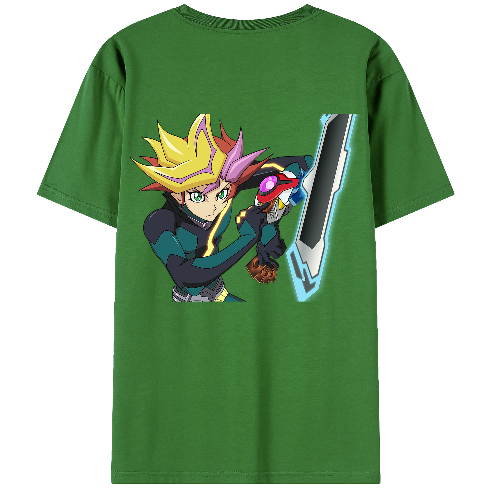 （画像用） 遊☆戯☆王 Yu-Gi-Oh! レディース半袖Tシャツ(バックプリント)